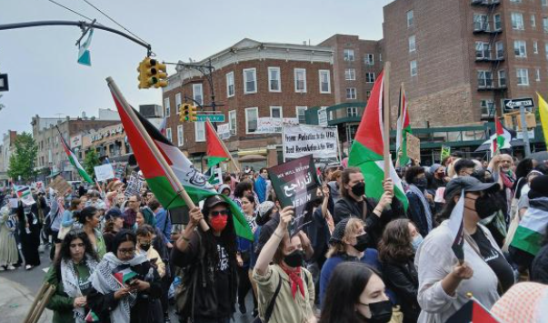 Ribuan Warga AS Gelar Aksi Peringati 78 Tahun Nakba Palestina
